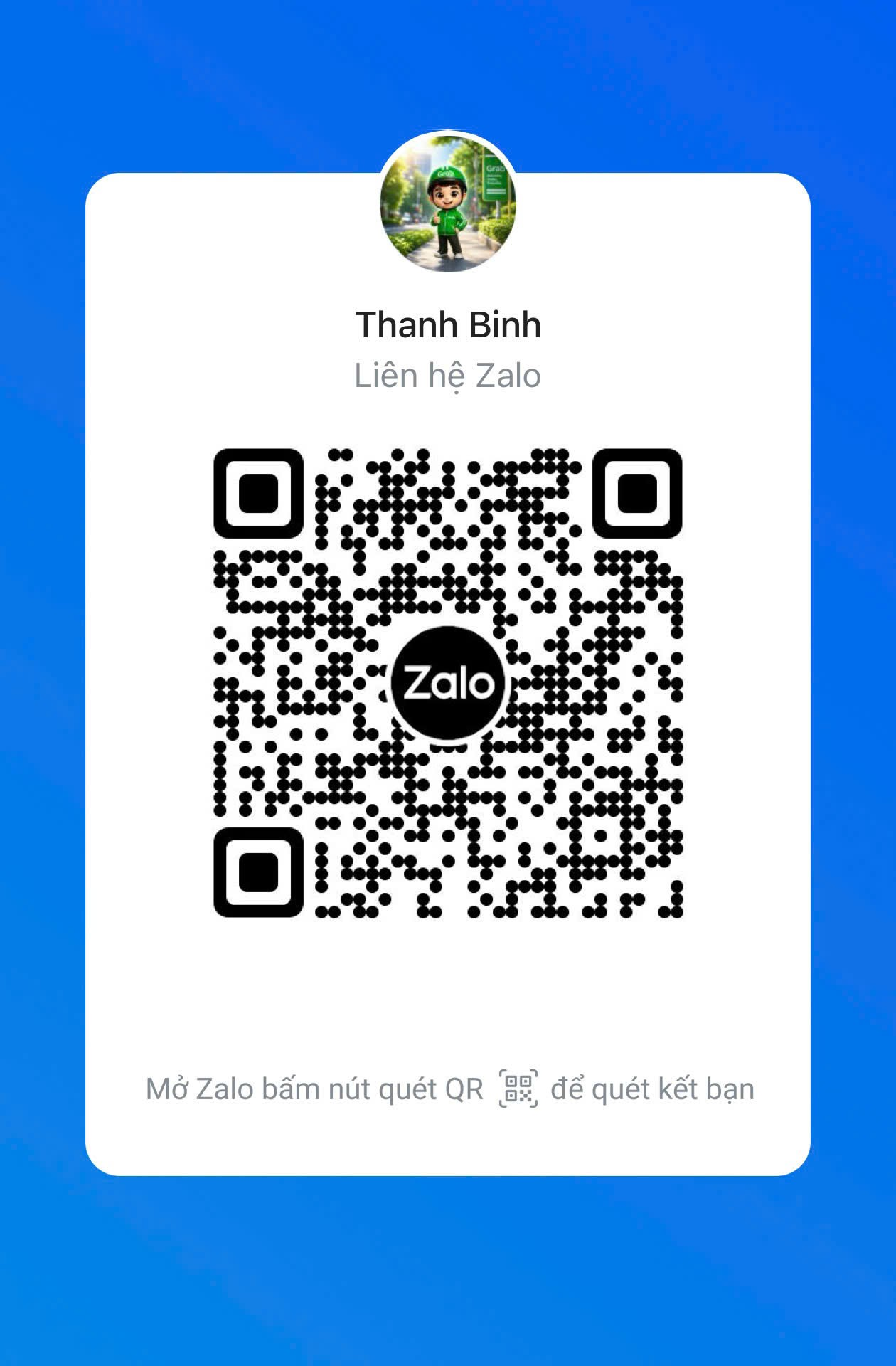 Mã QR Zalo Thanh Bình
